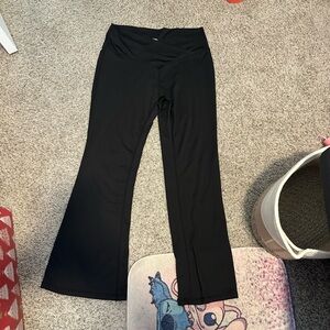 Black Flared Leggings